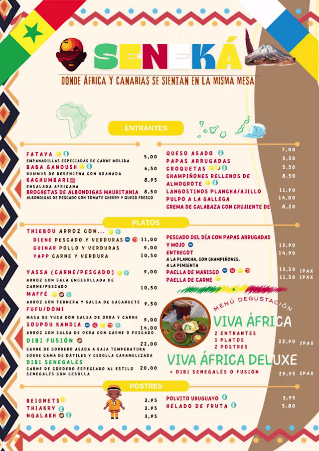 Seneka Rx Seneká Fusión Afrocanaria in Puerto De La Cruz - Restaurant Reviews ...