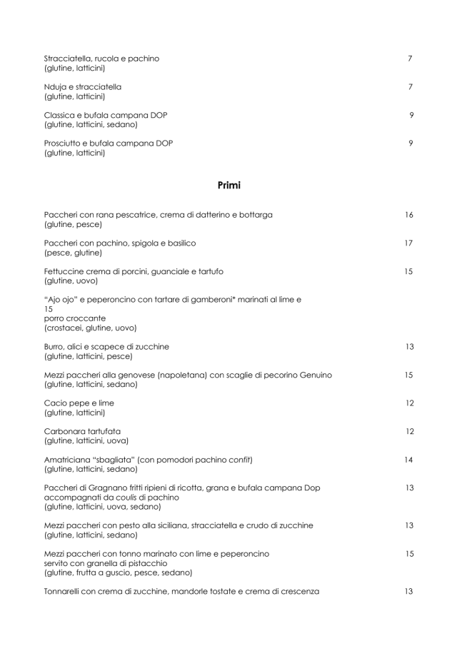 PDF Menu page 2