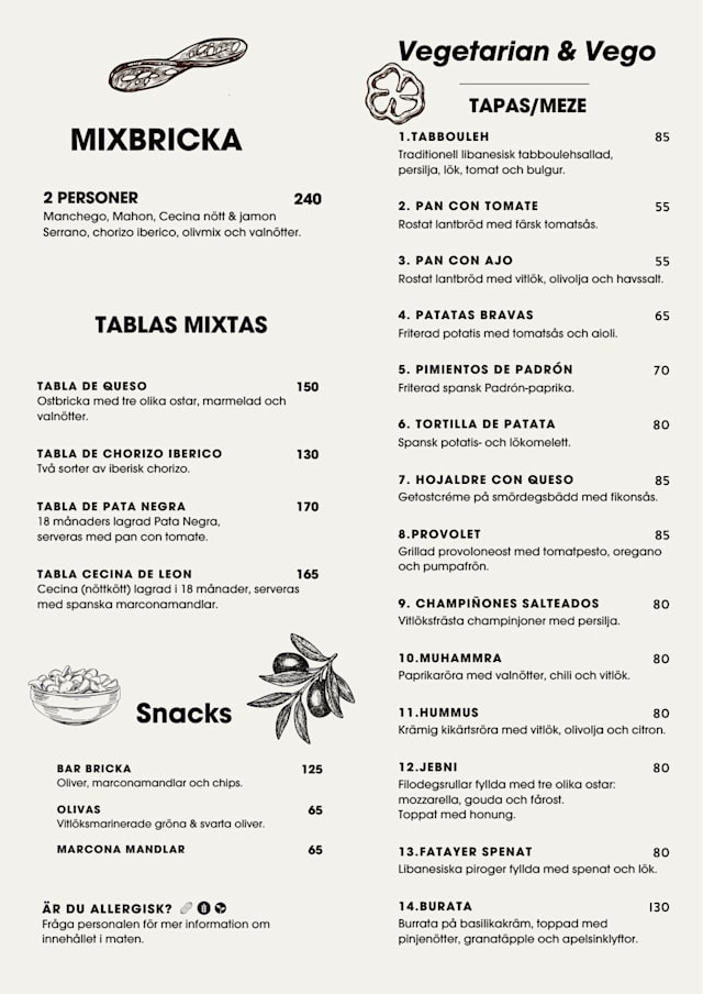 PDF Menu page 2