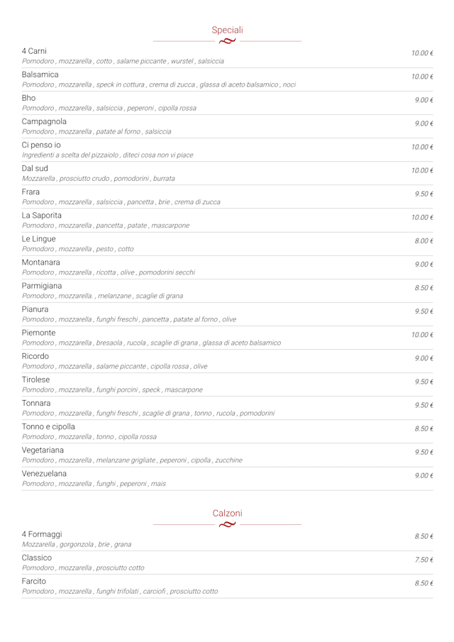 PDF Menu page 2