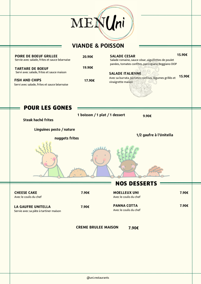 PDF Menu page 2