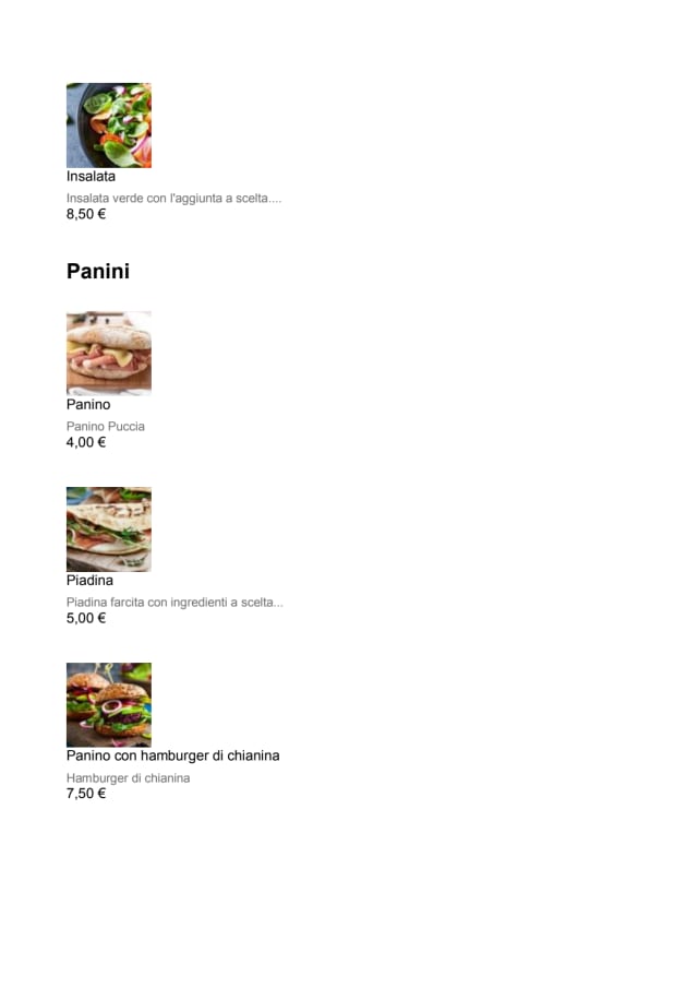 PDF Menu page 2