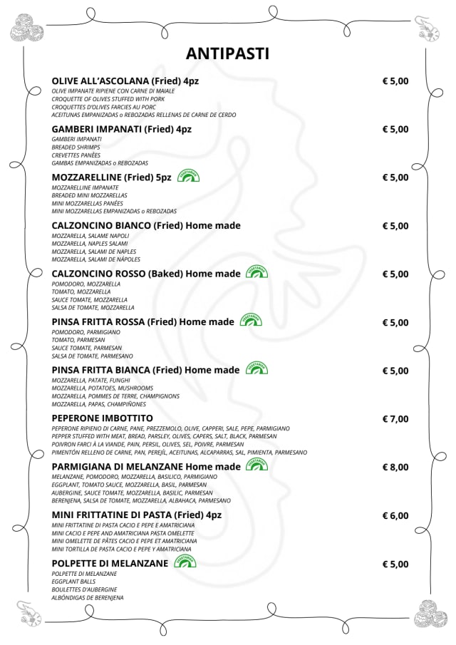 PDF Menu page 2