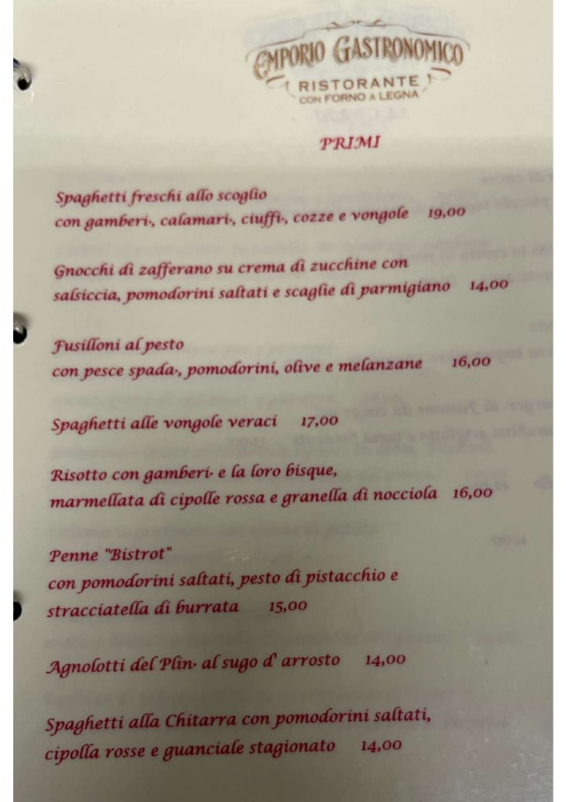 PDF Menu page 2