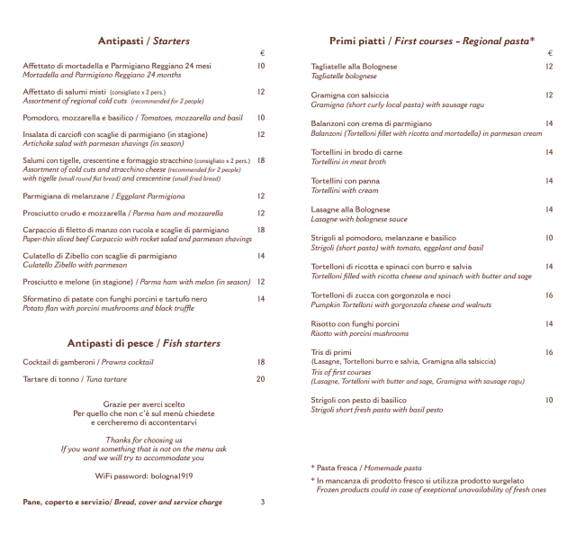 PDF Menu page 2