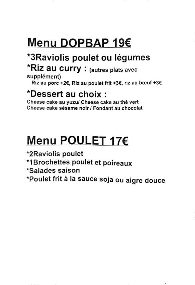 PDF Menu page 2