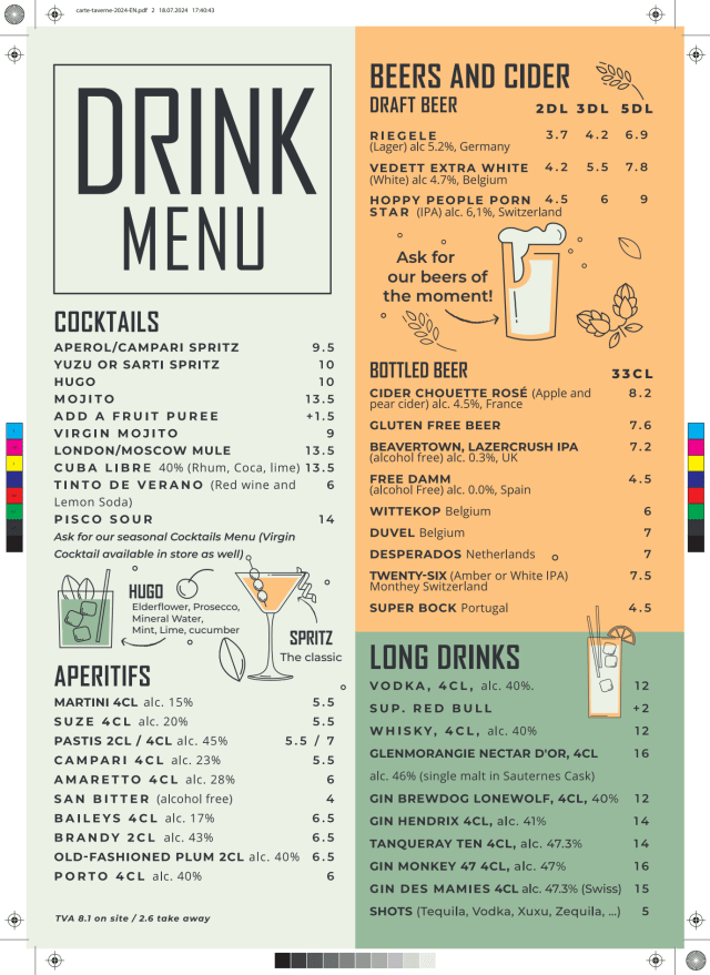 PDF Menu page 2