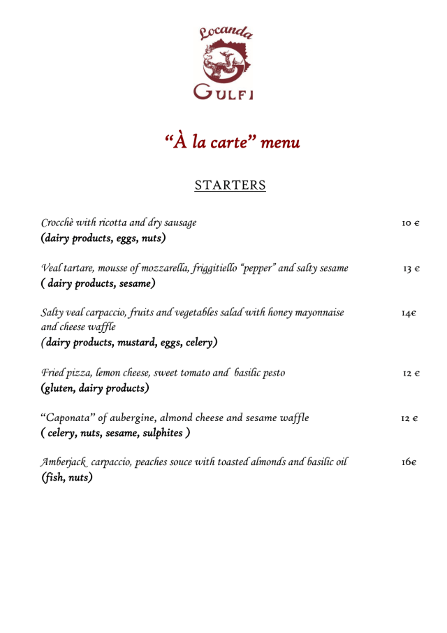 PDF Menu page 2