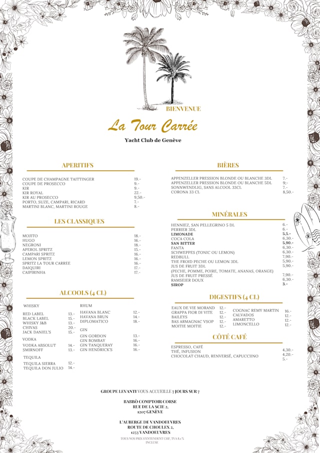 PDF Menu page 2