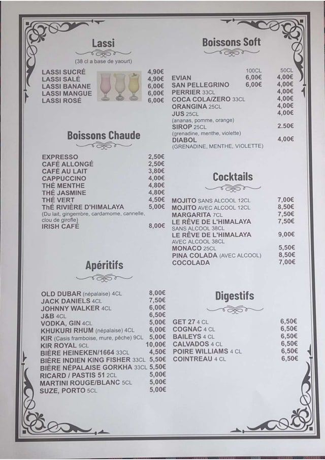 PDF Menu page 2