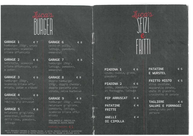 PDF Menu page 2