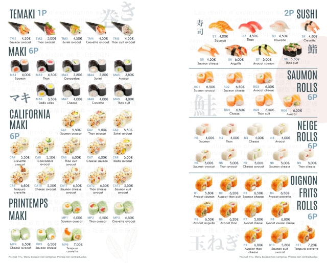 PDF Menu page 2