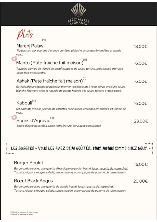 PDF Menu page 2
