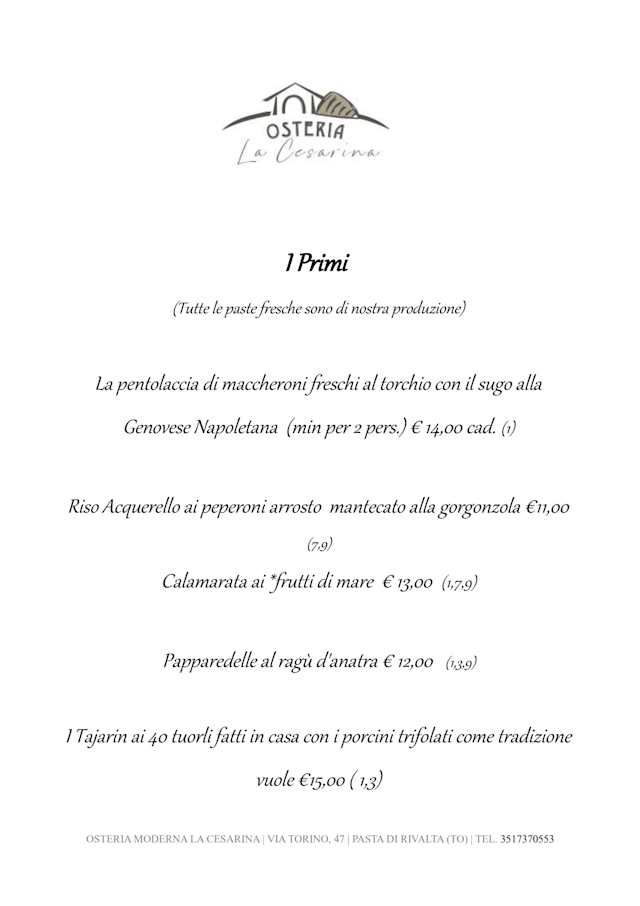 PDF Menu page 2