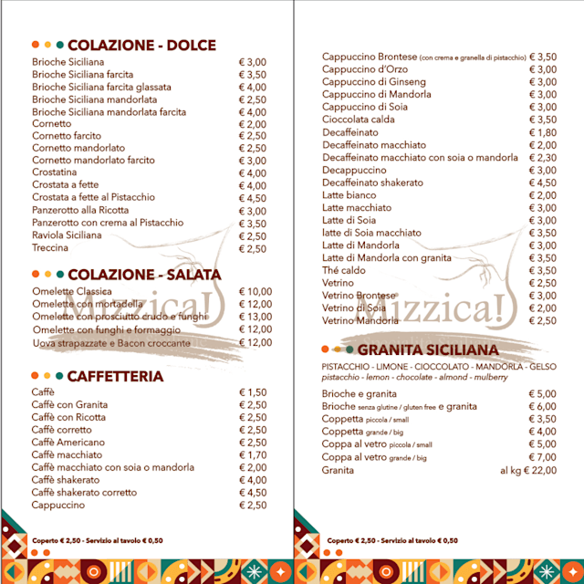 PDF Menu page 2
