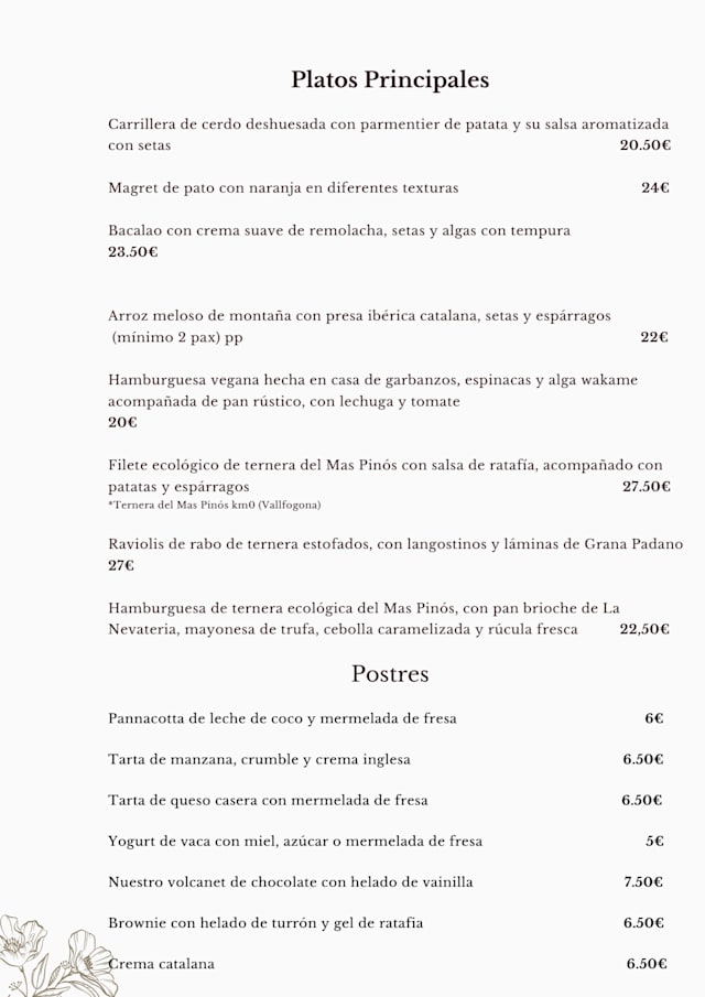 PDF Menu page 2