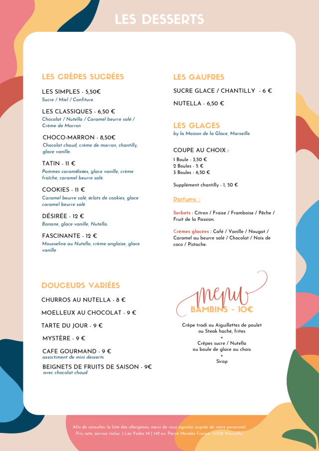 PDF Menu page 2