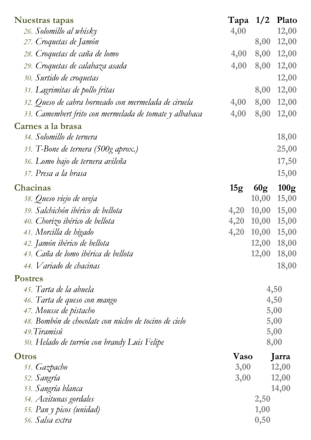 PDF Menu page 2
