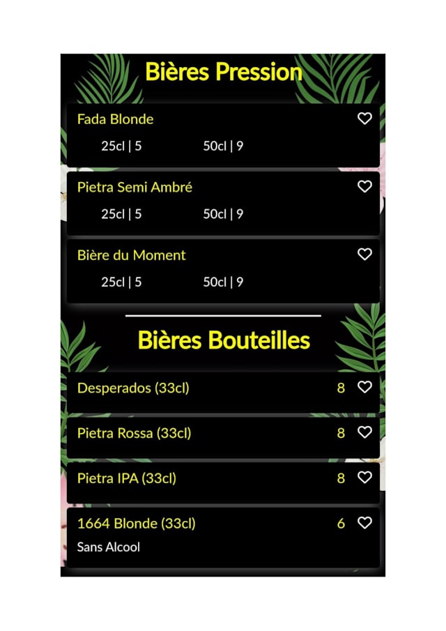 PDF Menu page 2