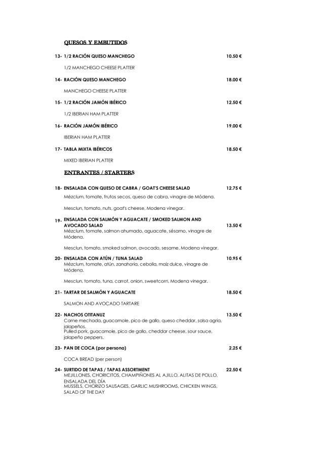 PDF Menu page 2
