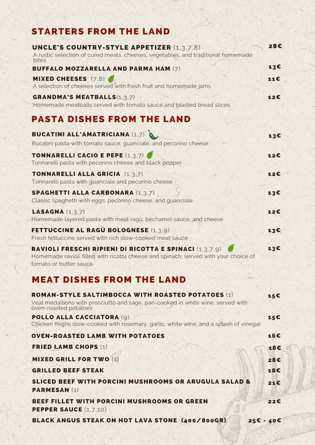 PDF Menu page 2