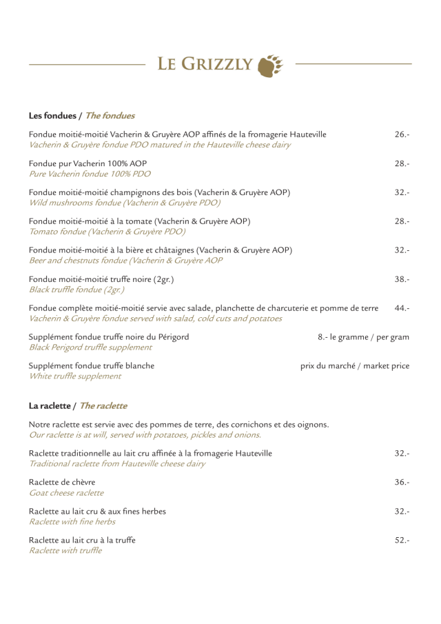 PDF Menu page 2