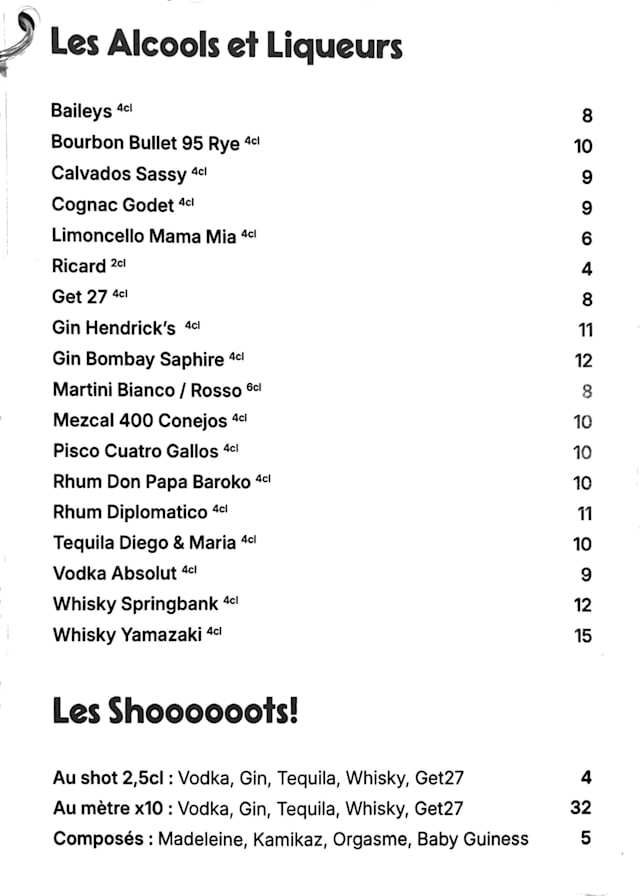 PDF Menu page 2