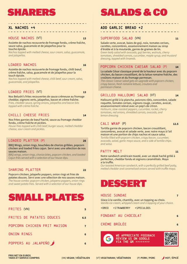PDF Menu page 2