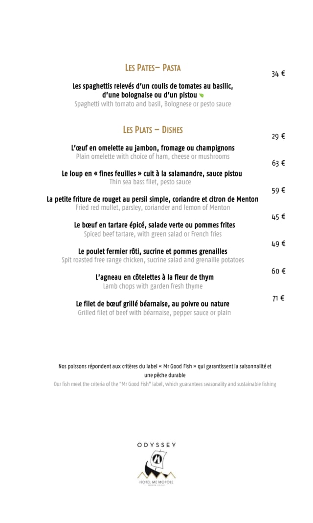 PDF Menu page 2
