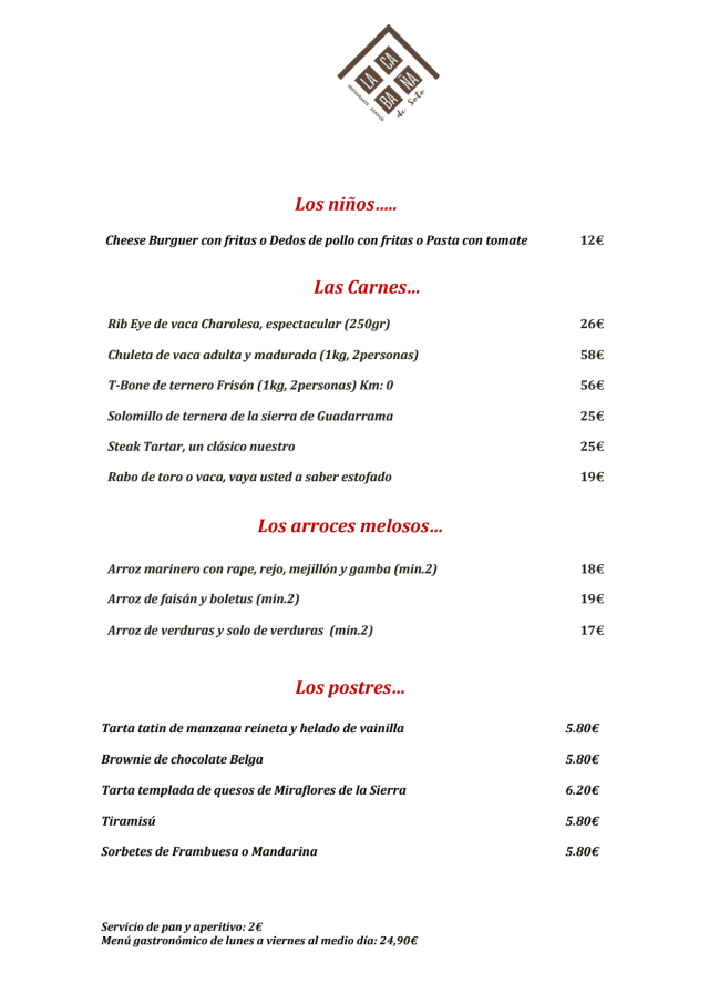 PDF Menu page 2