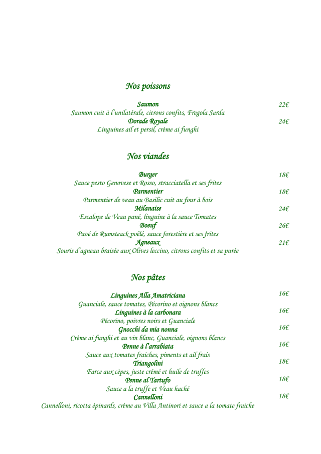 PDF Menu page 2