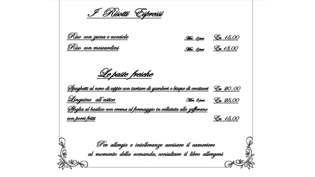 PDF Menu page 2