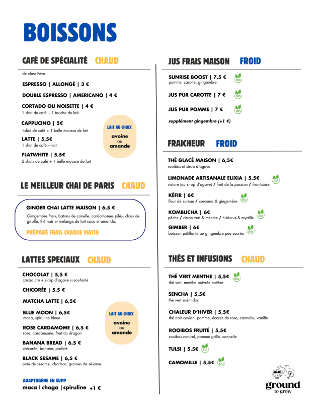 PDF Menu page 2