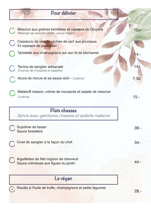 PDF Menu page 2