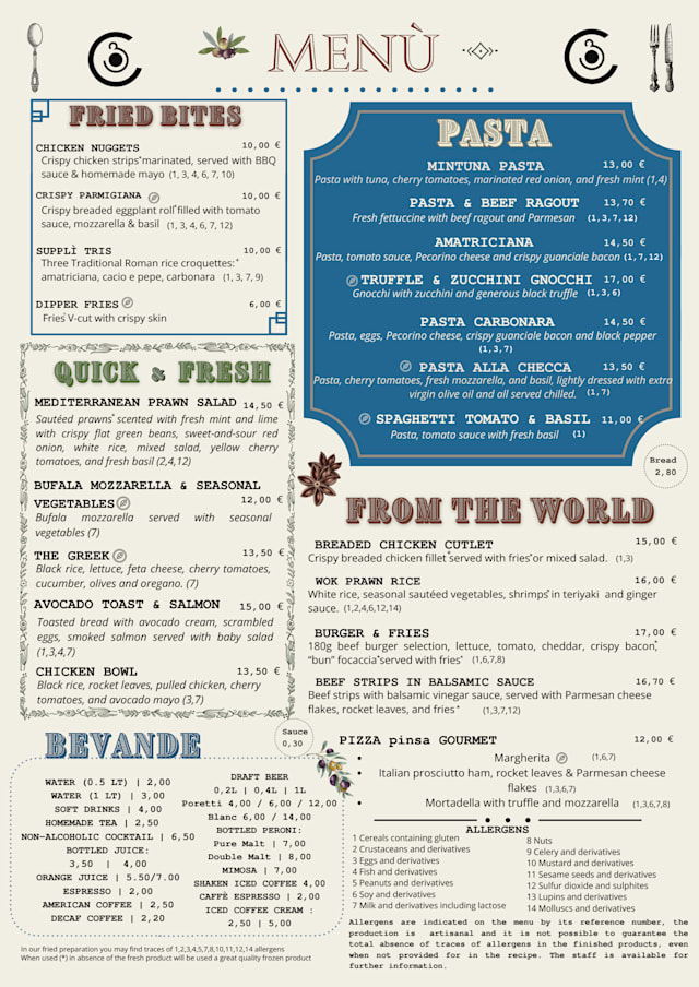 PDF Menu page 2
