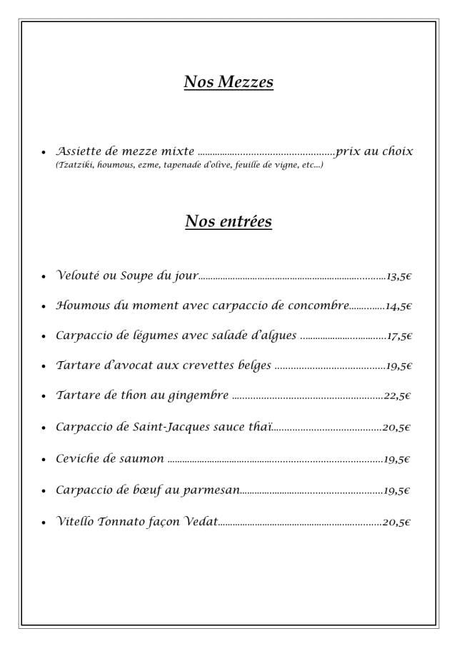 PDF Menu page 2