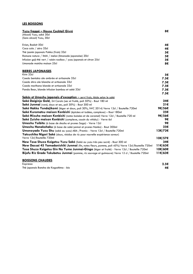 PDF Menu page 2