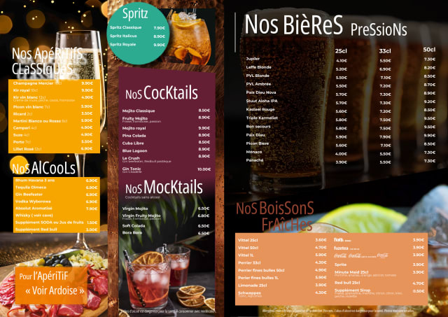 PDF Menu page 2