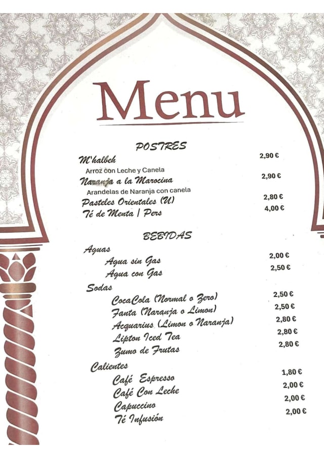 PDF Menu page 2