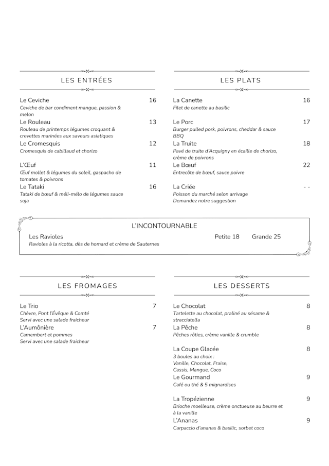 PDF Menu page 2