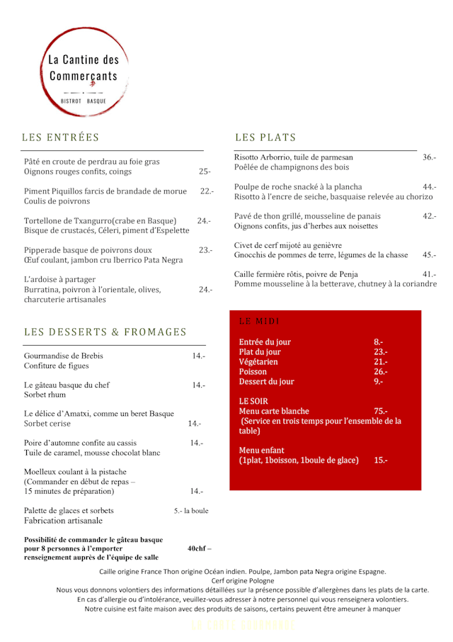 PDF Menu page 2