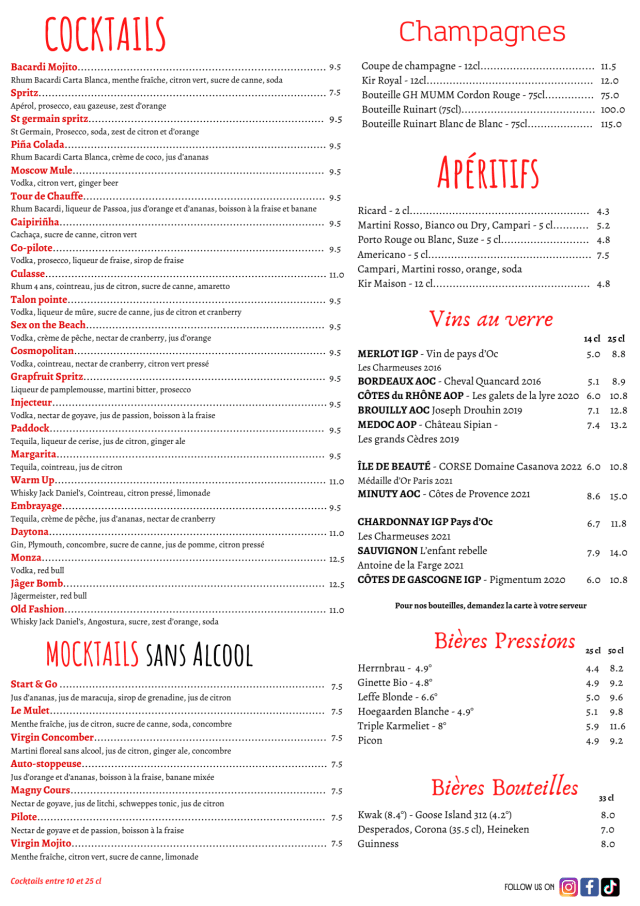 PDF Menu page 2