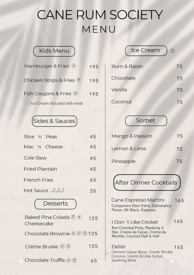 PDF Menu page 2