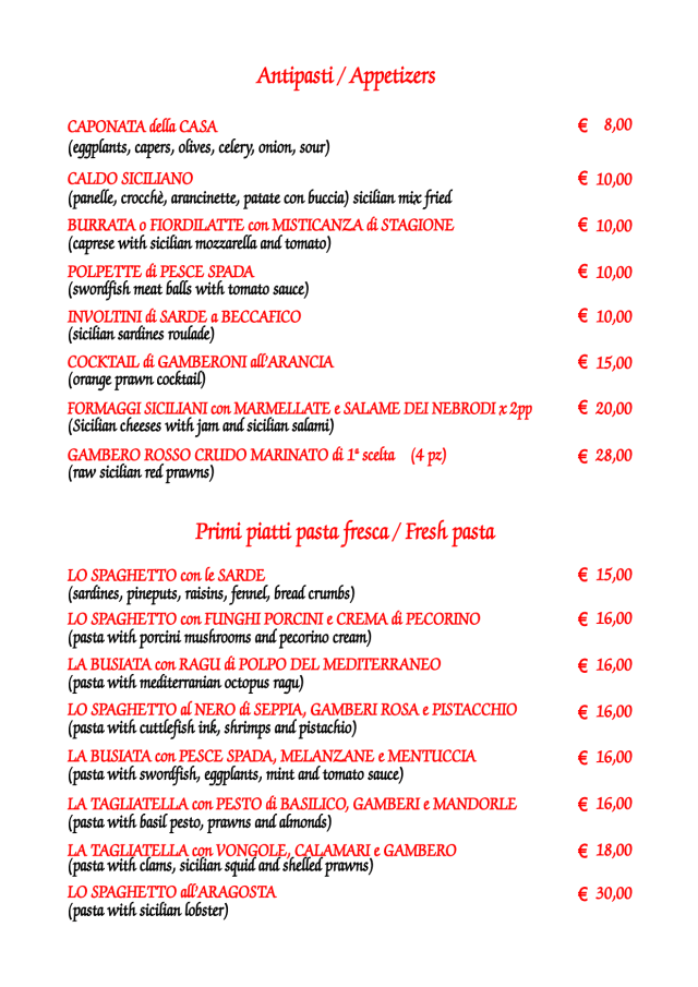 PDF Menu page 2