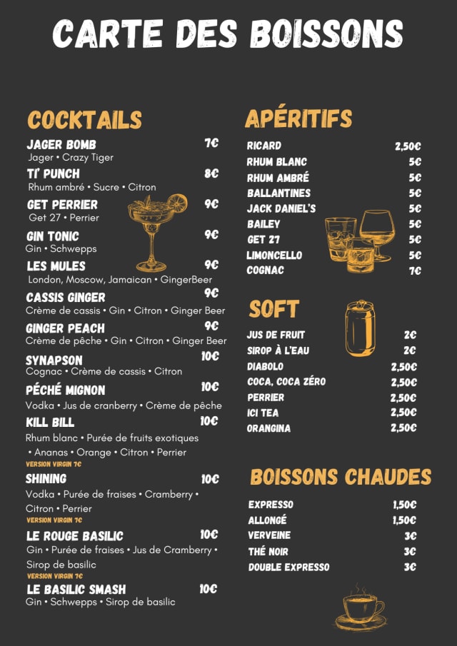 PDF Menu page 2