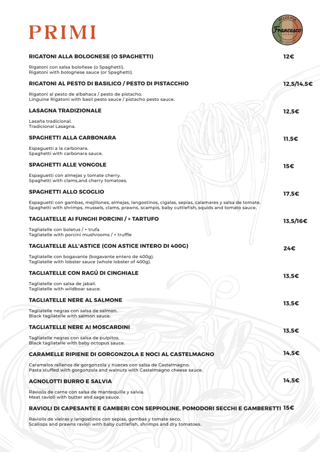 PDF Menu page 2