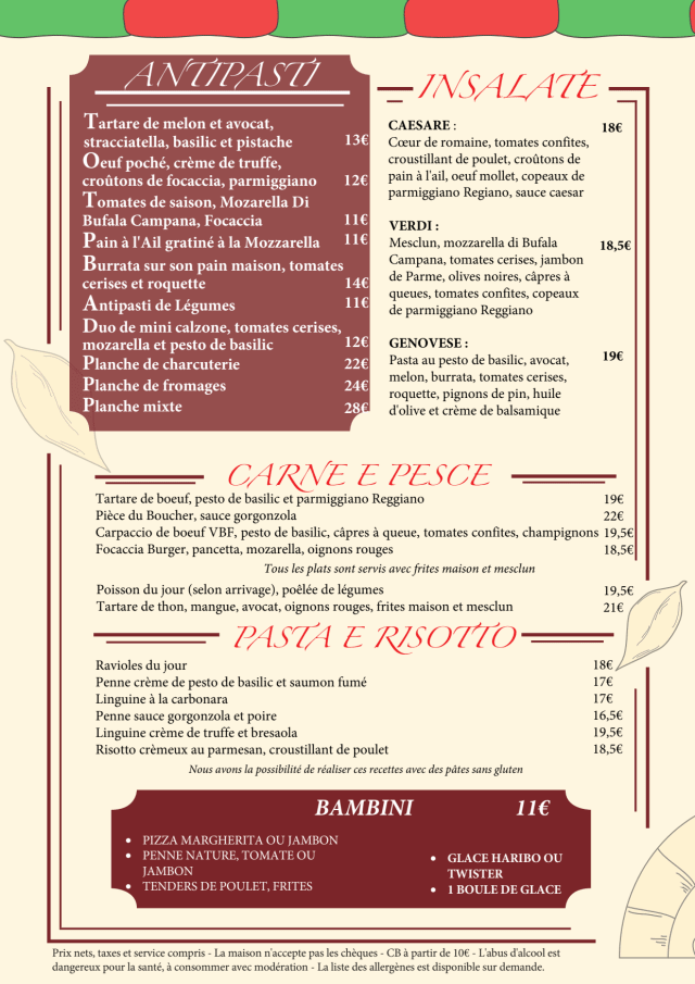 PDF Menu page 2