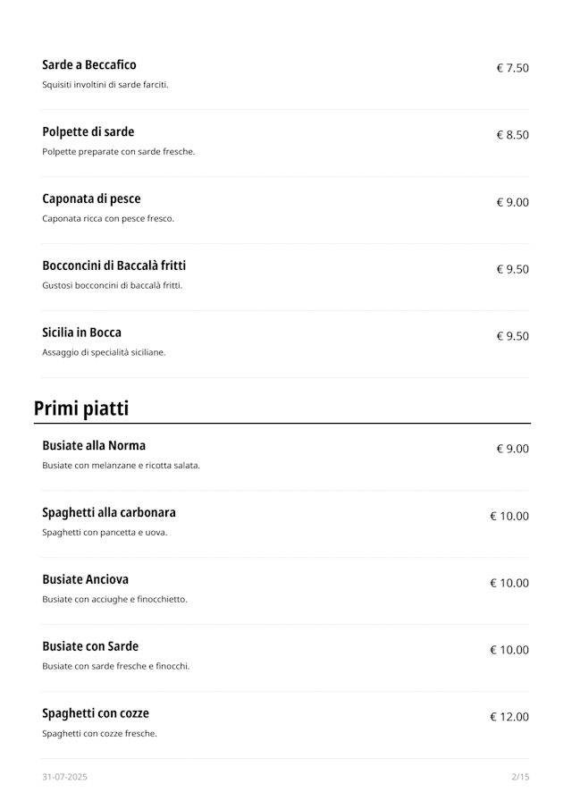 PDF Menu page 2