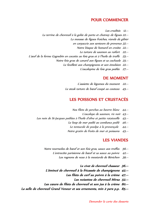 PDF Menu page 2