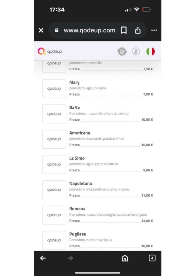 PDF Menu page 2